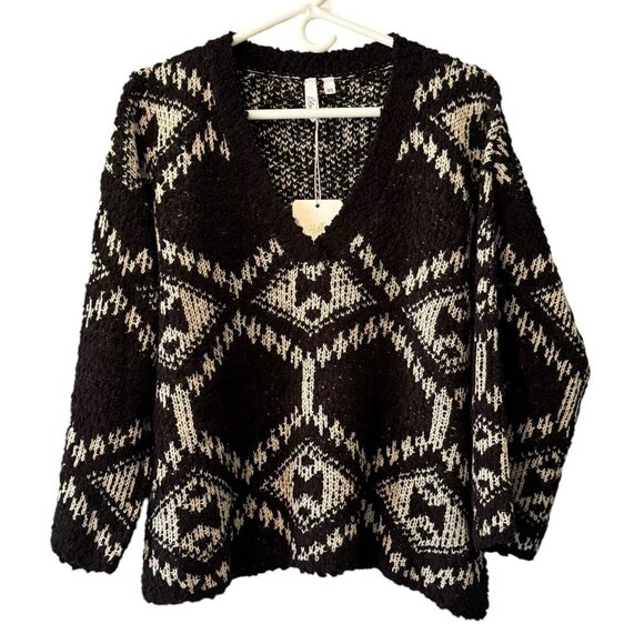 Elan Women Sweater Super Soft Pullover Oversized Size OS Preppy Modern NWT - Picture 1 of 12